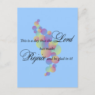 This is a Day the Lord has made Postcard