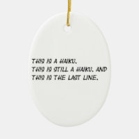 "This is a Haiku" Funny Poem - Ironic Meme