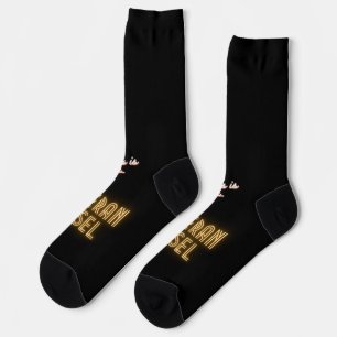 "This is a Veteran Vessel" Socks