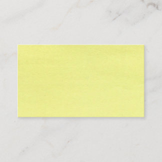 This is a yellow designed Business Card