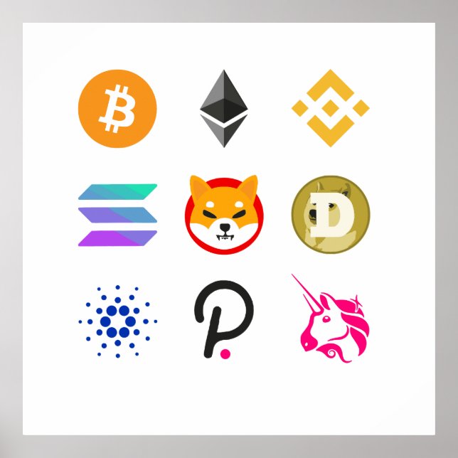 This is all My best crypto coins  Poster (Front)