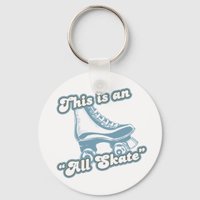 This is an All Skate Keychain (Front)