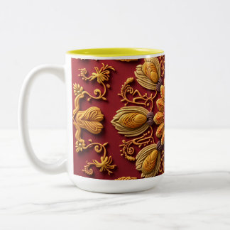 This is an embroidery pattern mugs