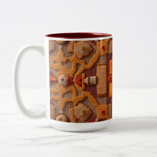 This is an embroidery pattern mugs