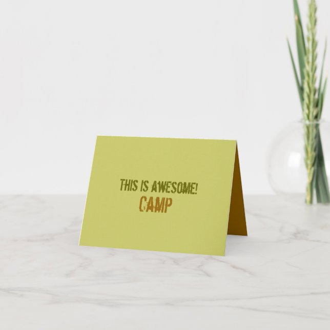 This is Awesome! Notecard (Front)