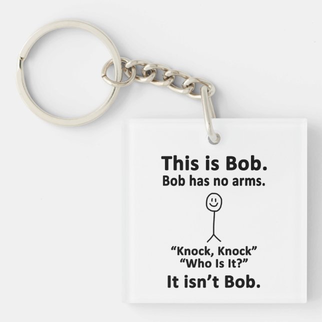 This is Bob Keychain (Front)
