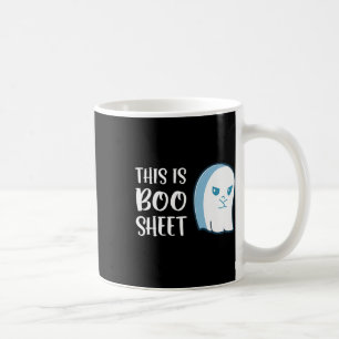 This Is Boo Sheet Fun Halloween Sayings Coffee Mug