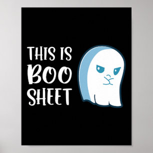 This Is Boo Sheet Fun Halloween Sayings Poster