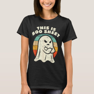 This Is Boo Sheet Funny Halloween Costume Men T-Shirt