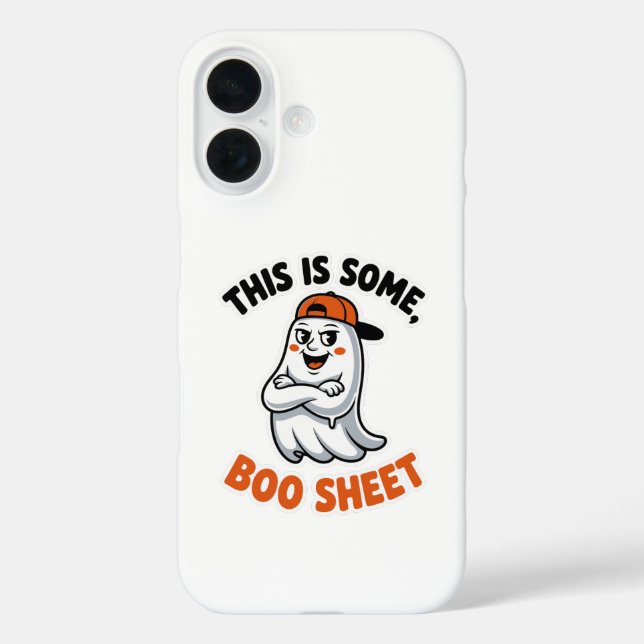 This Is Boo Sheet Ghost Groovy Halloween Costume  Case-Mate iPhone Case (Back)