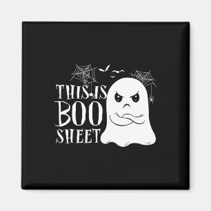 This Is Boo Sheet Ghost Retro Halloween Costume 1 Magnet