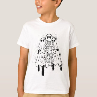This Is Boo Sheet Ghost Retro Halloween Costume Me T-Shirt
