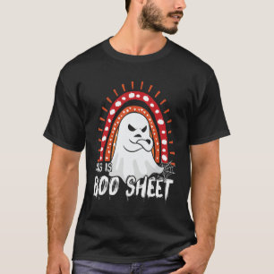 This is boo sheet ghost retro halloween costume me T-Shirt