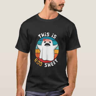 This Is Boo Sheet Halloween Costume for Ghost Hunt T-Shirt