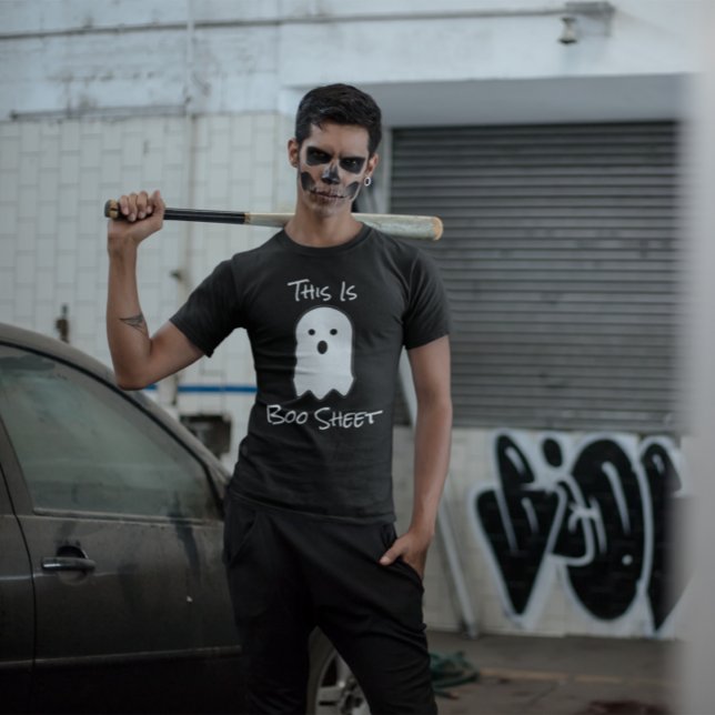 This is Boo Sheet Halloween Ghost T-Shirt (Creator Uploaded)