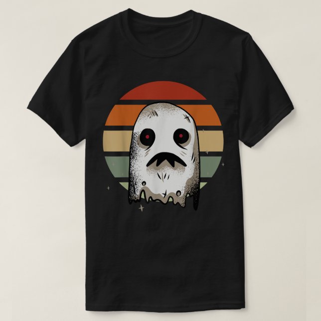 This Is Boo Sheet Happy Halloween Groovy Halloween T-Shirt (Design Front)