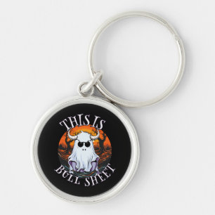 This is bull sheet - funny boo sheet keychain