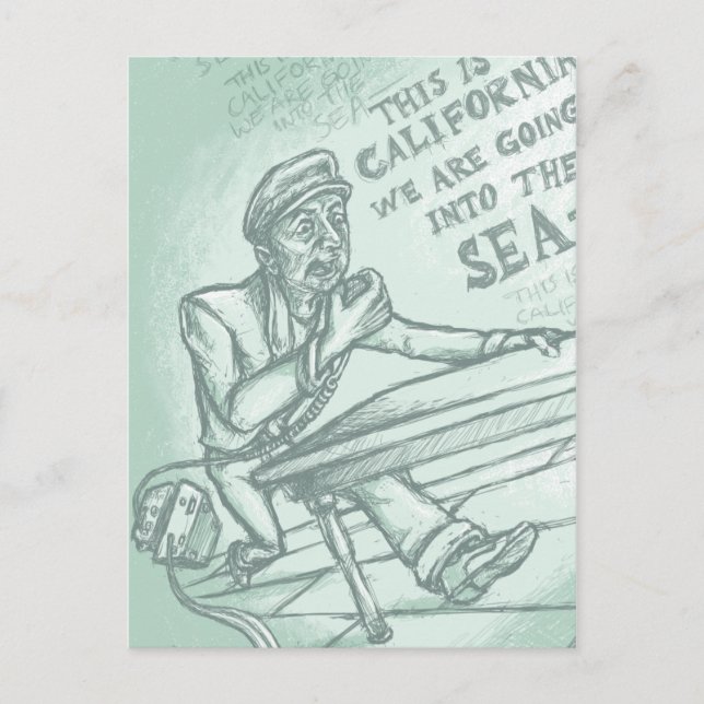 This Is California Postcard (Front)