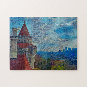 This is Casa Loma, Toronto, Canada Jigsaw Puzzle