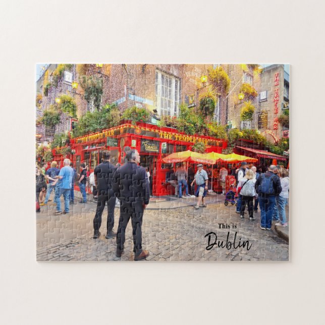 This is Dublin-Ireland Jigsaw Puzzle (Horizontal)