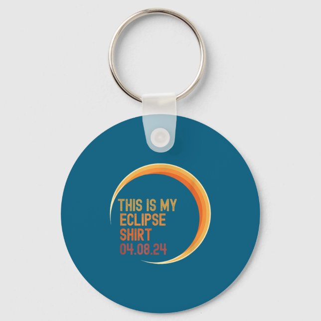 This Is Eclipse 04 08 24 Total Keychain (Front)