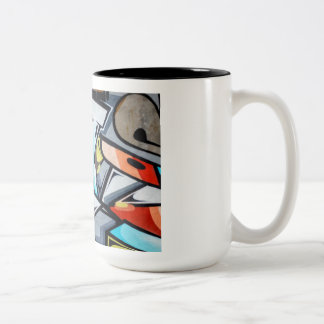 This is fantastic colours with happines to evening Two-Tone coffee mug