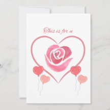 This is for u, A Beautiful invitation card.