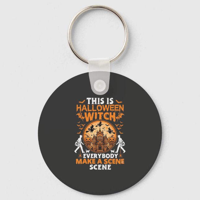 This is Halloween Keychain (Front)