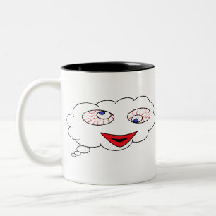 This is How I Feel Right Now-I Am Rolling My Eyes Two-Tone Coffee Mug
