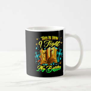 This Is How I Fight My Battles Inspirational Chris Coffee Mug