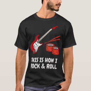 This is how I rock & Roll sushi electric guitar pl T-Shirt