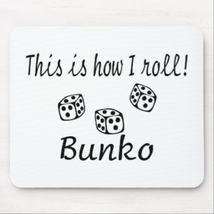 This Is How I Roll Bunko Mouse Pad