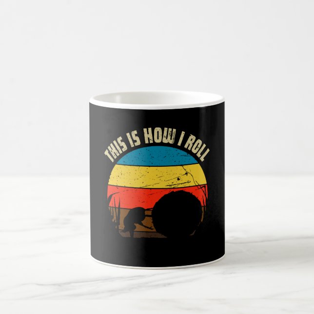 This Is How I Roll - Dung Beetles Coffee Mug (Center)