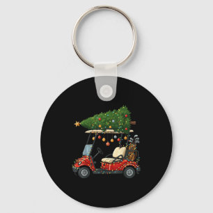 This Is How I Roll Golf Cart Christmas Funny Srt G Keychain