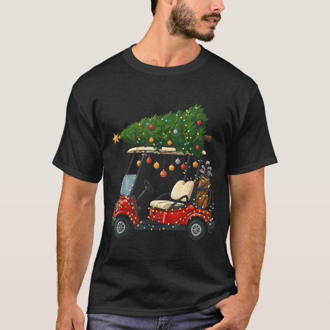This Is How I Roll Golf Cart Christmas Funny Srt G T-Shirt (Front)