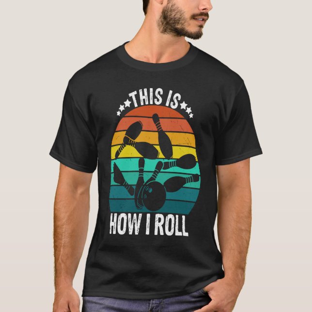 This Is How I Roll Helicopter Transportation Pilot T-Shirt (Front)
