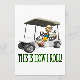 This Is How I Roll Invitation