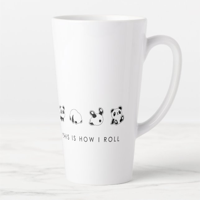 THIS IS HOW I ROLL LATTE MUG (Right)