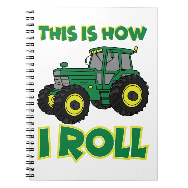 This is how I roll Notebook (Front)