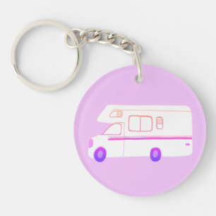 THIS IS HOW I ROLL RV Motorhome Camping CUSTOM Keychain