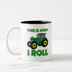 This is how I roll Two-Tone Coffee Mug