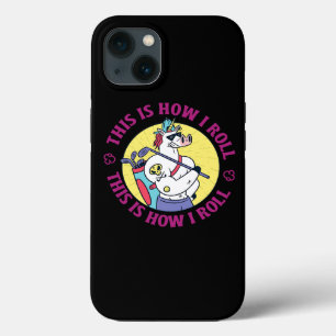 This Is How I Roll Unicorn Pro Golf Clothing Golfi iPhone 13 Case