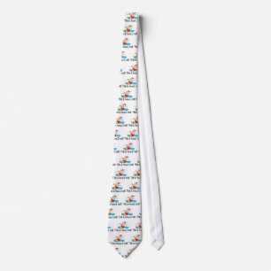 This Is How I Roll Water Skiing Santa Tie