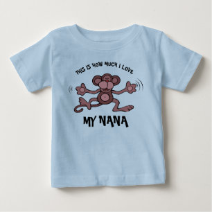 This is how much I love my Nana Baby T-Shirt