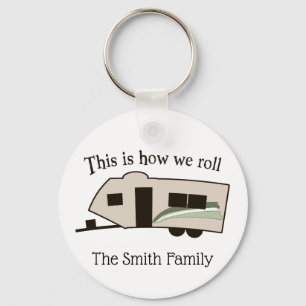 This is How We Roll Keychain