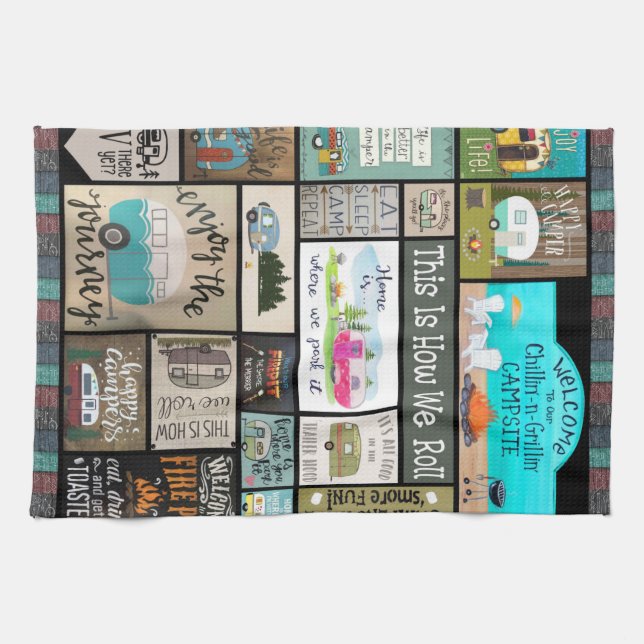 This Is How We Roll Kitchen Towel (Horizontal)