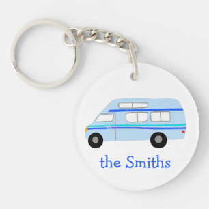 THIS IS HOW WE ROLL RV Vanlife Camping CUSTOM  Keychain