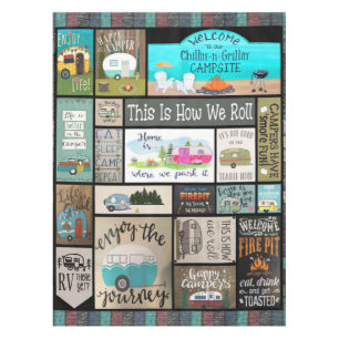 This Is How We Roll Tablecloth