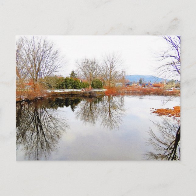 This is Keene - Ashuelot River Park Postcard (Front)