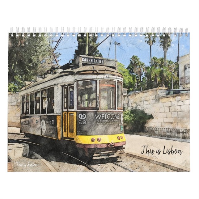 This is Lisbon Portugal Calendar (Cover)